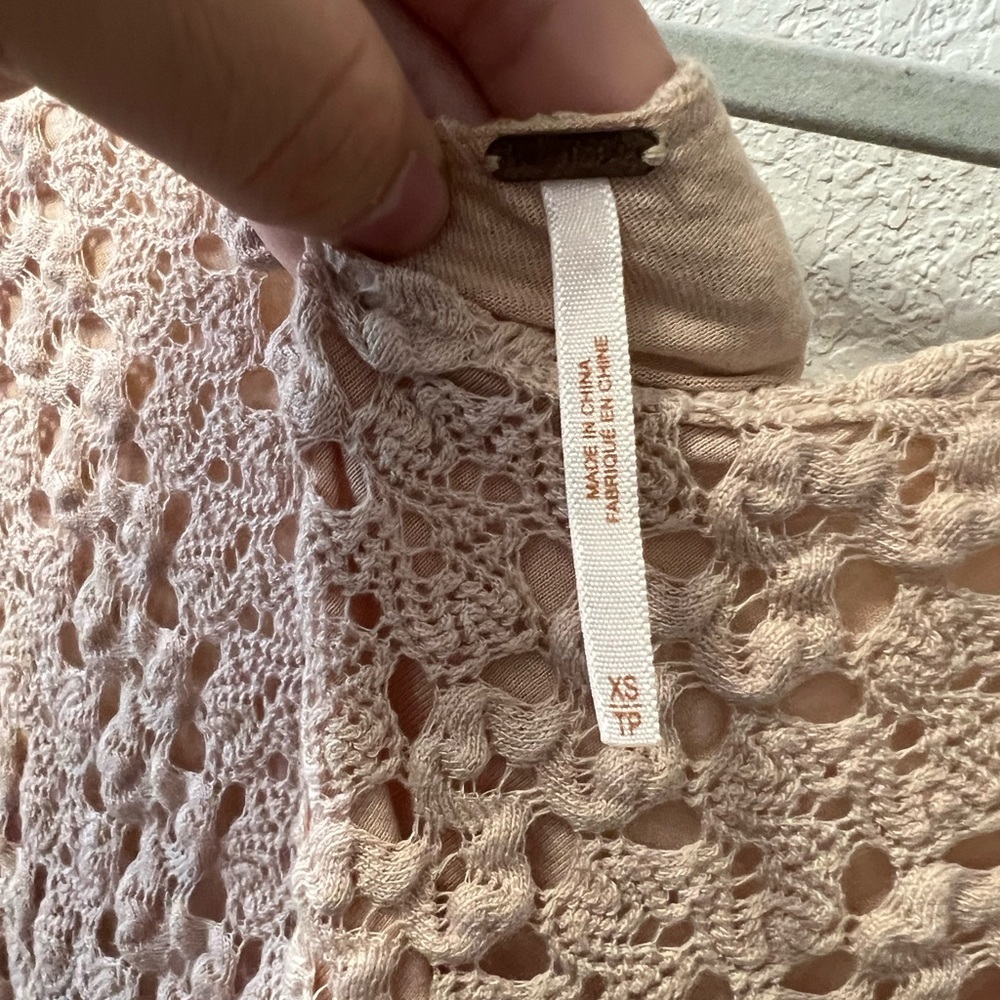 Free People Crochet Lace Top - Picture 5 of 8